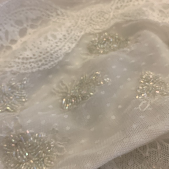 Anthropologie Forever That Girl Sheer Lace Blouse new with tags - Picture 5 of 7